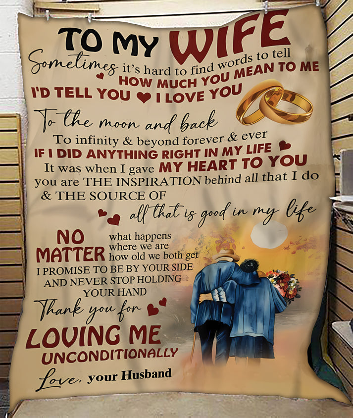 Special blanket for Wife - BLANKETS FROM HUSBAND 22