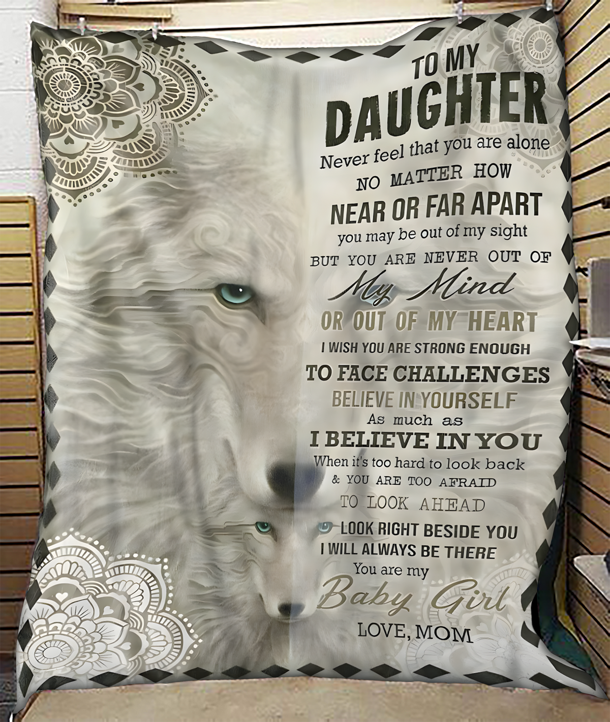 Special Gift For Your Daughter Blanket - BLANKETS FROM MOM 135