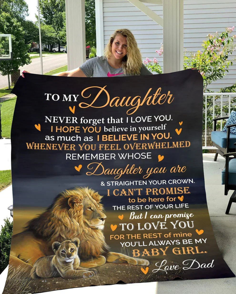 Special Gift For Your Daughter Blanket - BLANKETS FROM DAD 077