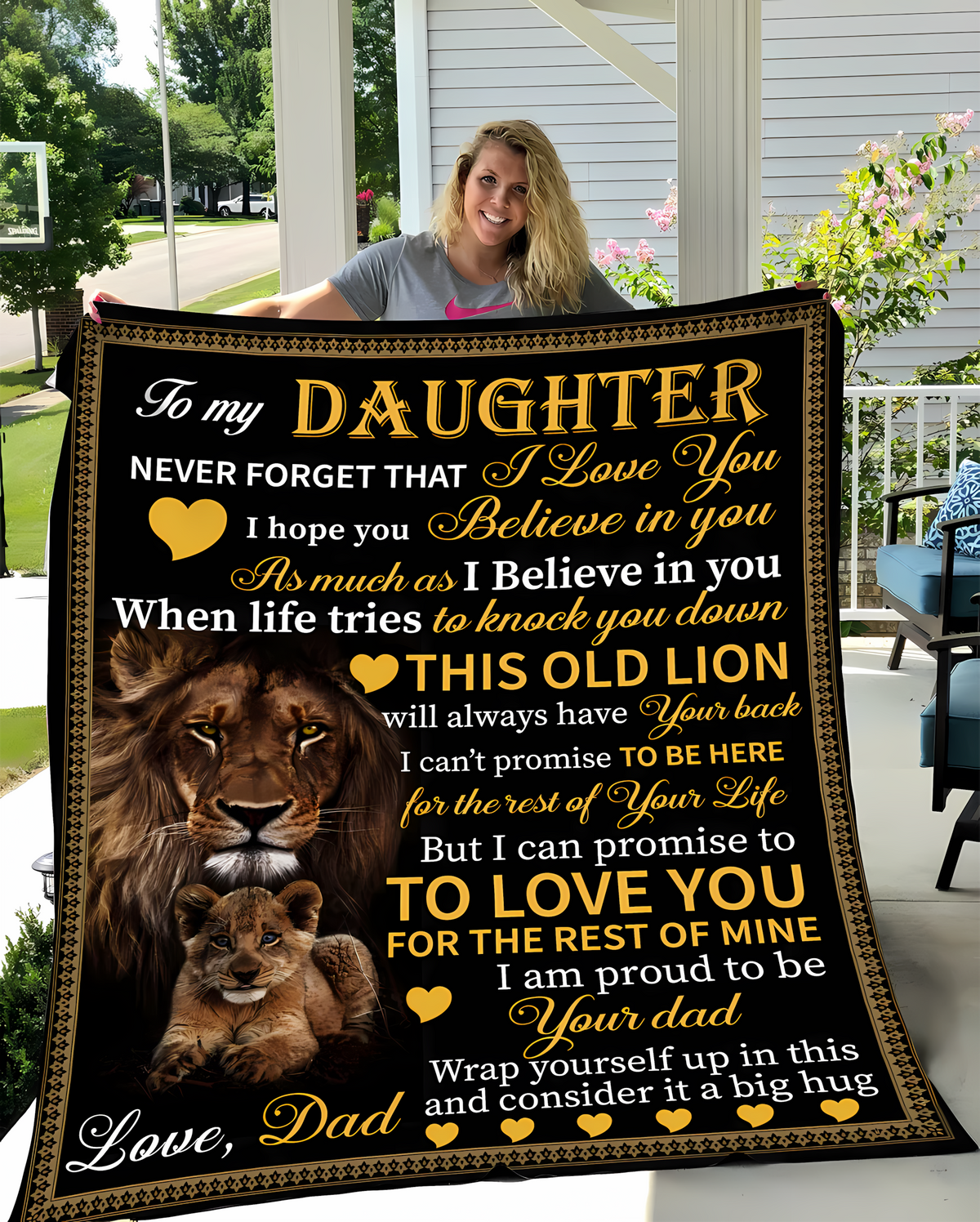 Special Gift For Your Daughter Blanket - BLANKETS FROM DAD 087