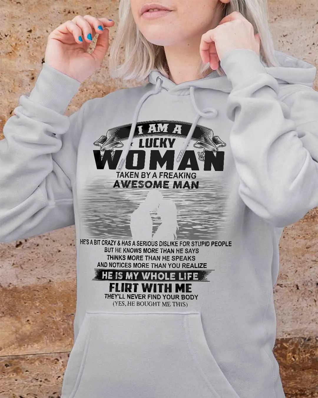 Ich bin eine glückliche Frau.