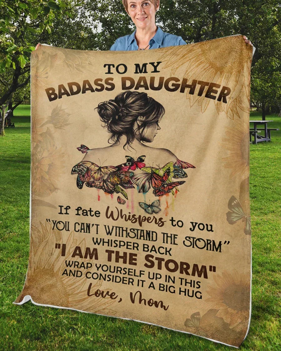 Special Gift For Your Daughter Blanket - BLANKETS FROM MOM 153