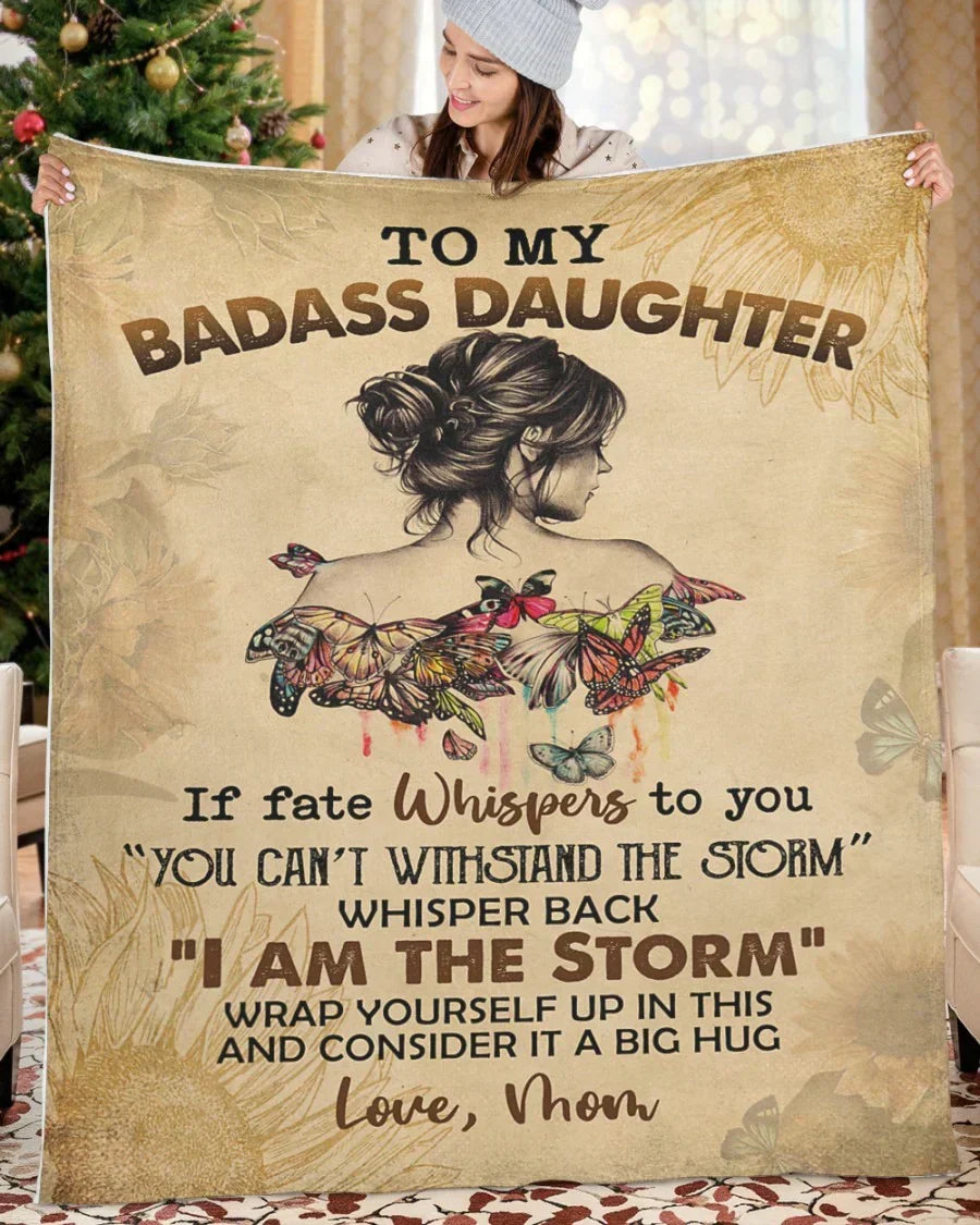 Special Gift For Your Daughter Blanket - BLANKETS FROM MOM 153