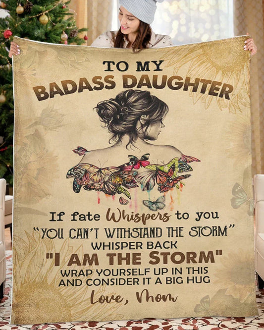 Special Gift For Your Daughter Blanket - BLANKETS FROM MOM 153