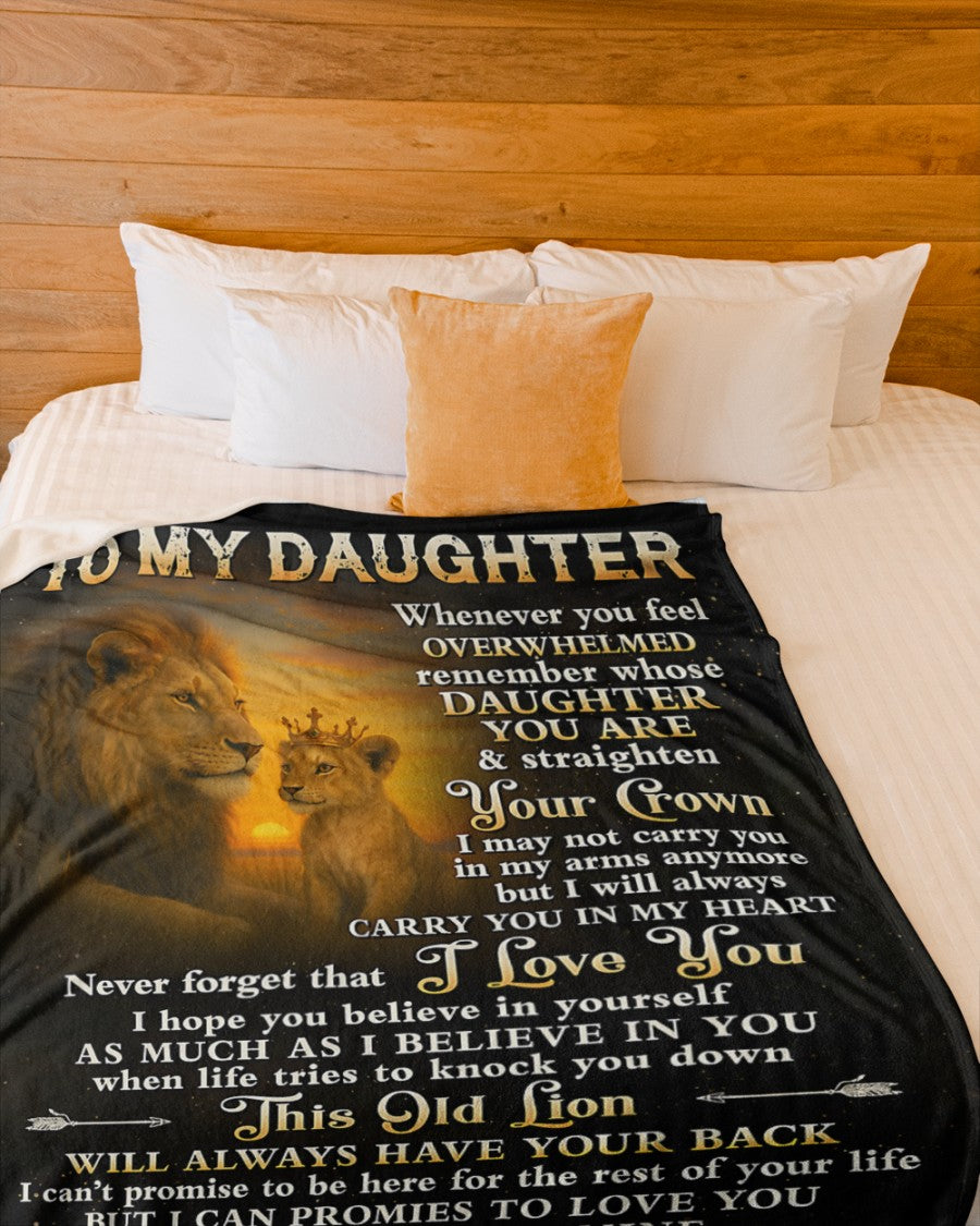 Special Gift For Your Daughter Blanket - BLANKETS FROM DAD 093