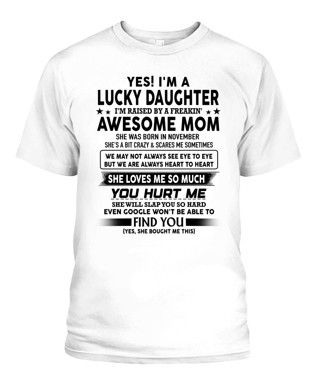 YES IM A LUCKY DAUGHTER IM RAISED BY A FREAKIN 11
