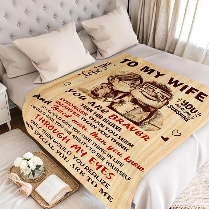 Special Blanket for Your Wife - BLANKETS FROM HUSBAND 32