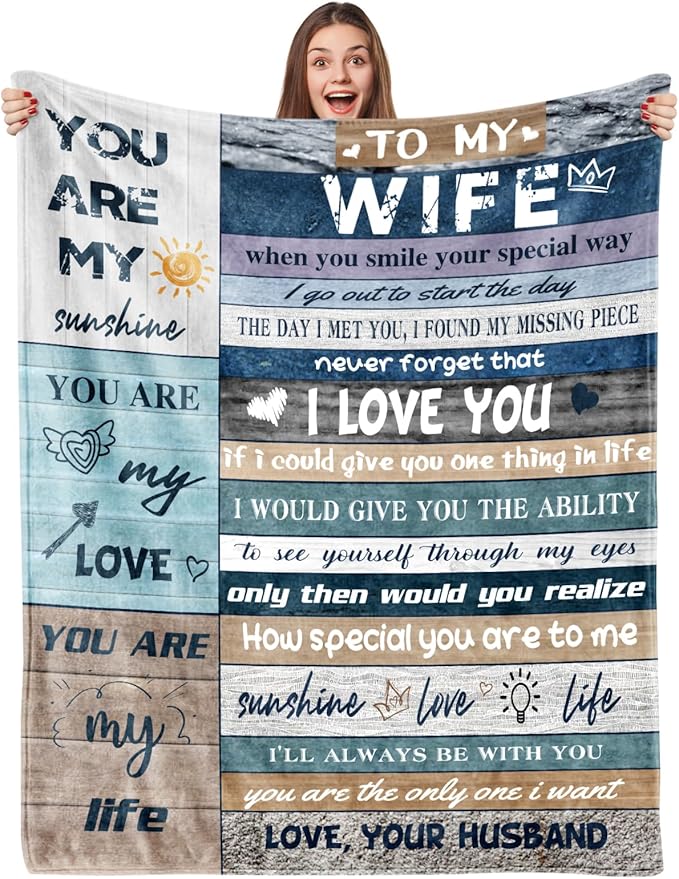 Special Blanket for Your Wife - BLANKETS FROM HUSBAND 33