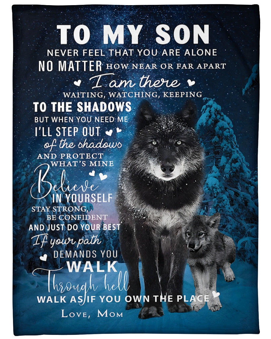 BLANKET FOR SON FROM MOM – COMFORT & WARMTH GIFT - BLANKETS FROM MOM 47