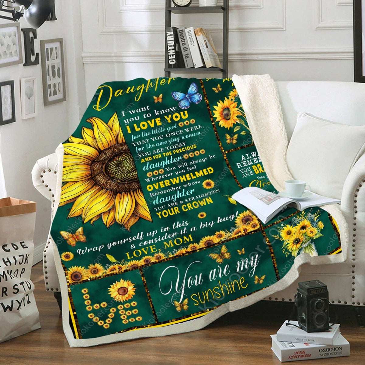BLANKET FOR DAUGHTER FROM MOM – COMFORT & WARMTH GIFT - BLANKETS FROM MOM 58