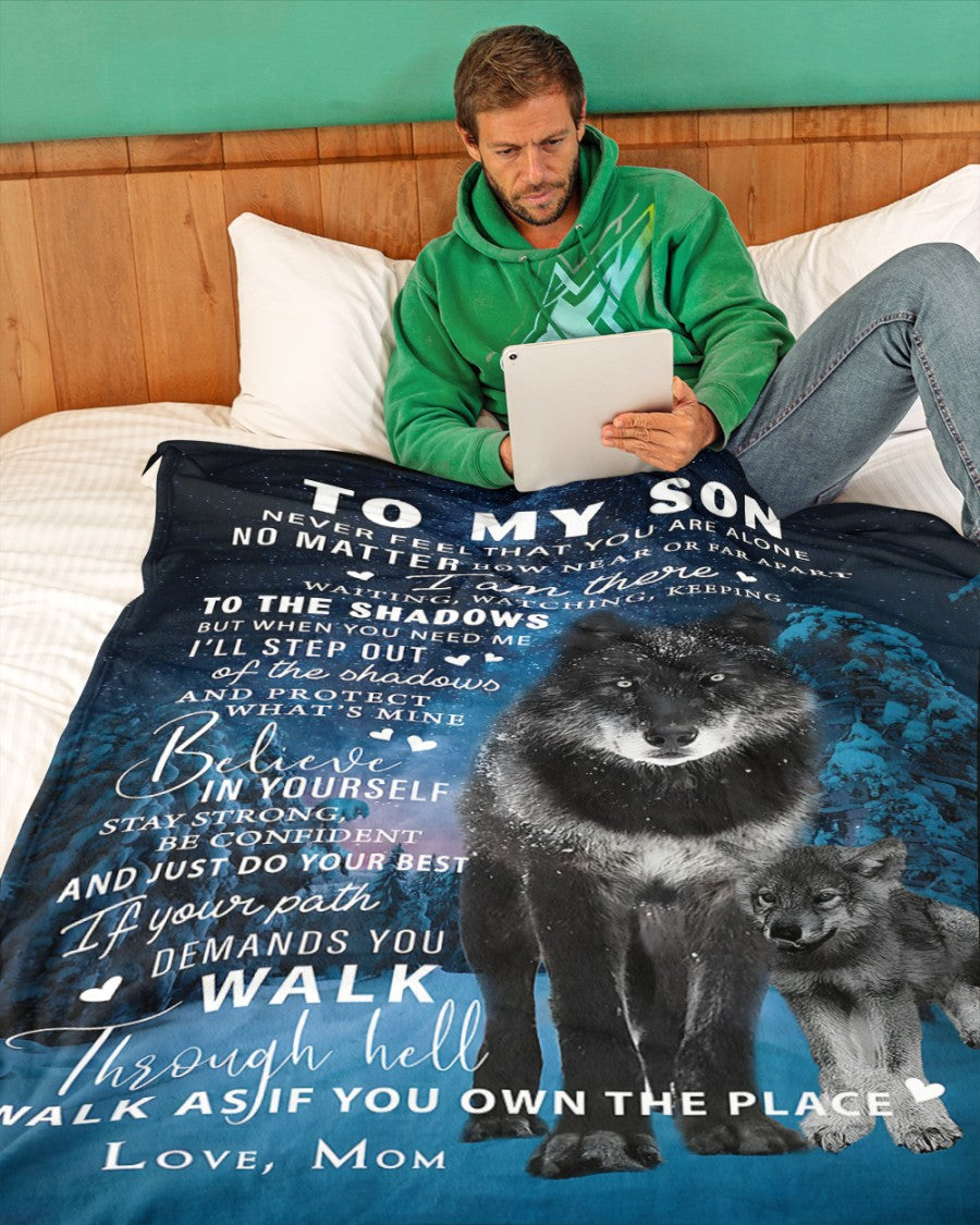 BLANKET FOR SON FROM MOM – COMFORT & WARMTH GIFT - BLANKETS FROM MOM 47