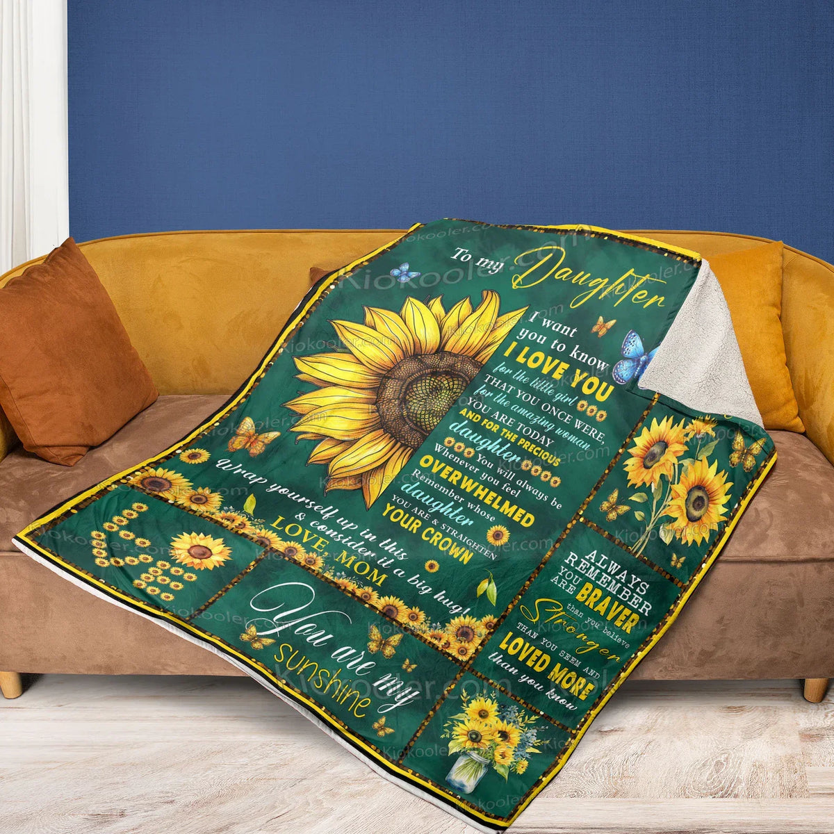 BLANKET FOR DAUGHTER FROM MOM – COMFORT & WARMTH GIFT - BLANKETS FROM MOM 58