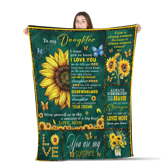 BLANKET FOR DAUGHTER FROM MOM – COMFORT & WARMTH GIFT - BLANKETS FROM MOM 58
