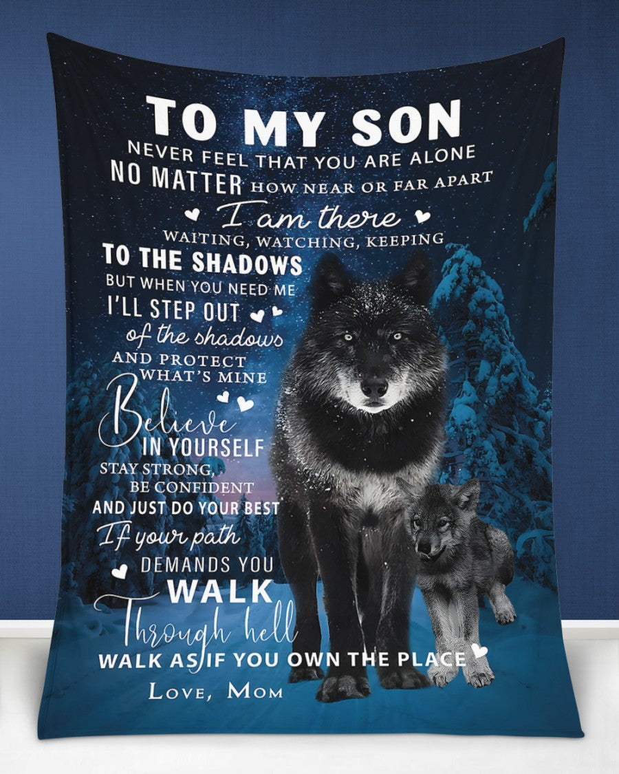 BLANKET FOR SON FROM MOM – COMFORT & WARMTH GIFT - BLANKETS FROM MOM 47