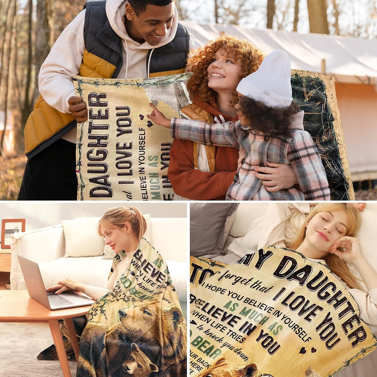 Special Gift For Your Daughter Blanket - BLANKETS FROM DAD 114