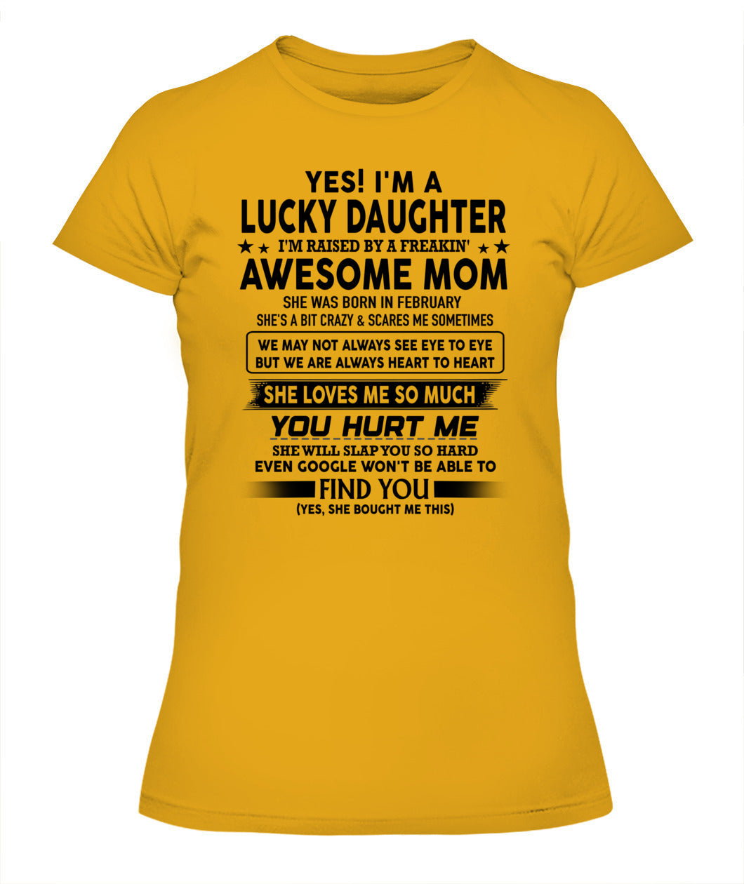 YES IM A LUCKY DAUGHTER IM RAISED BY A FREAKIN 02