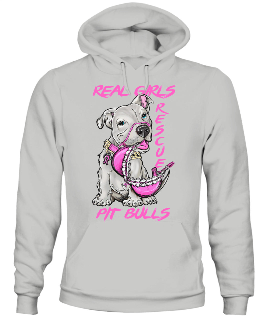 D14-Real Girls Rescue Pit Bulls Classic T-Shirt