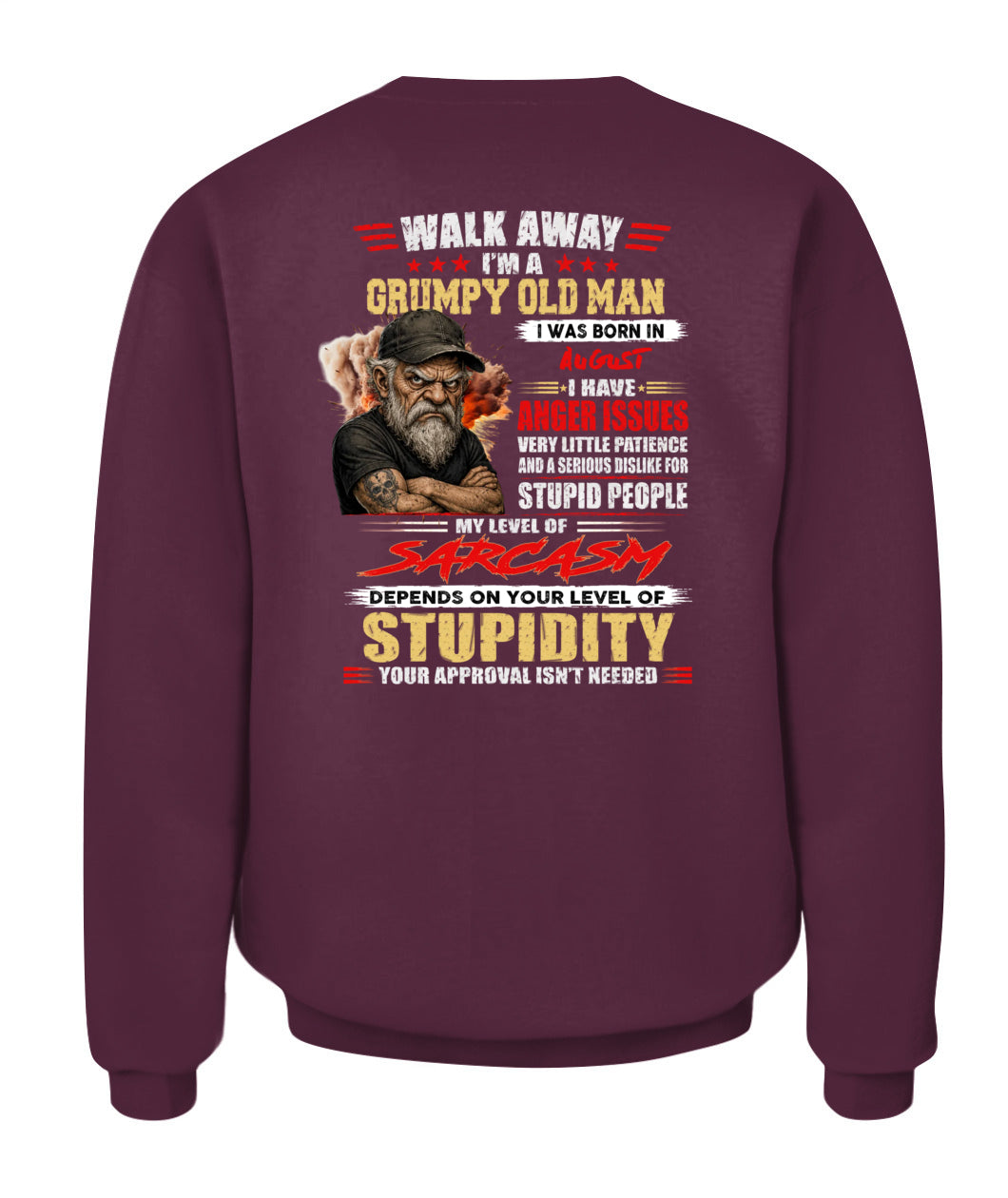 WALK AWAY IM A GRUMPY OLD MAN US SKU62 08