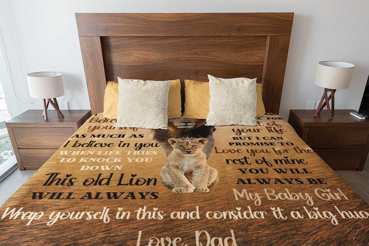 Special Gift For Your Daughter Blanket - BLANKETS FROM DAD 104