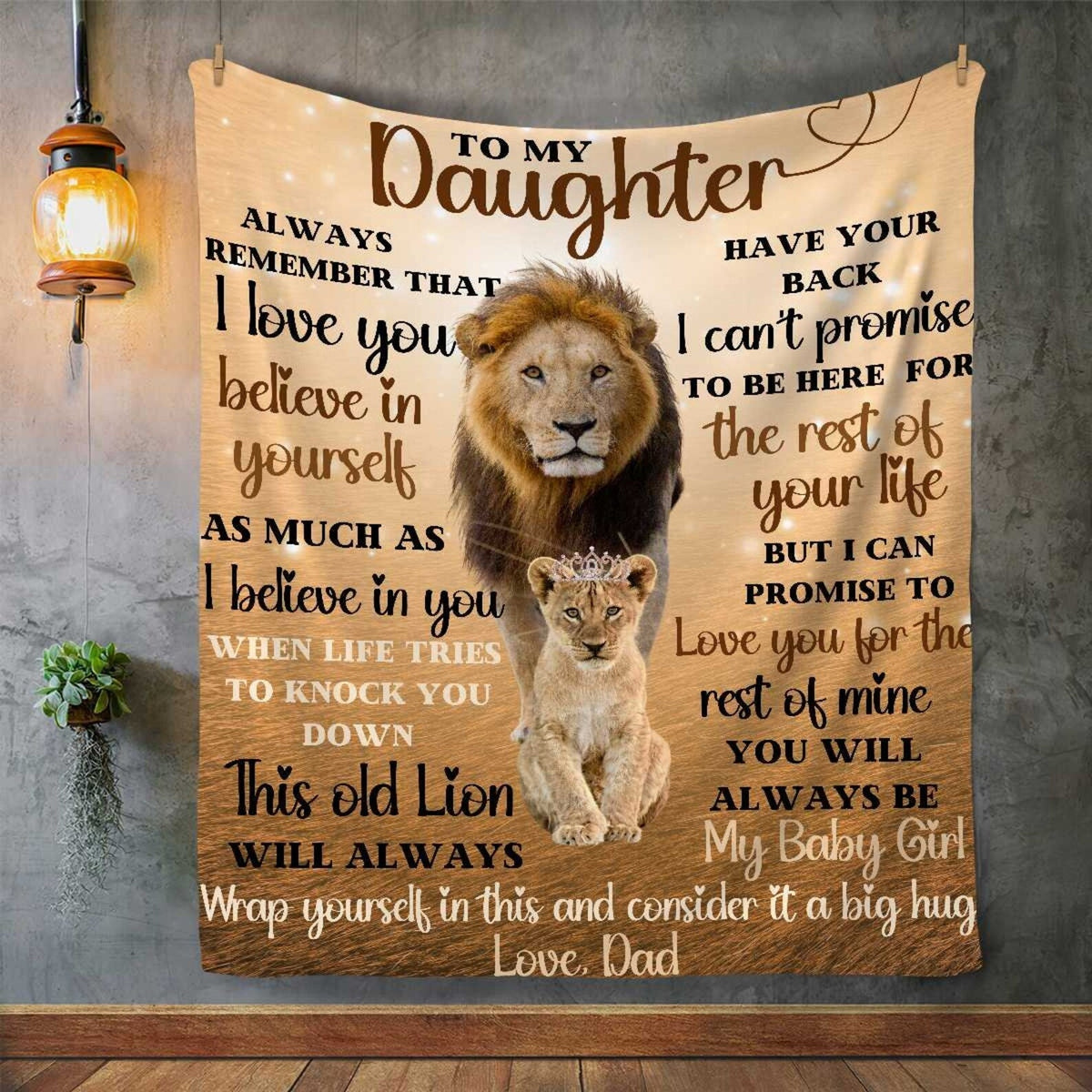 Special Gift For Your Daughter Blanket - BLANKETS FROM DAD 104