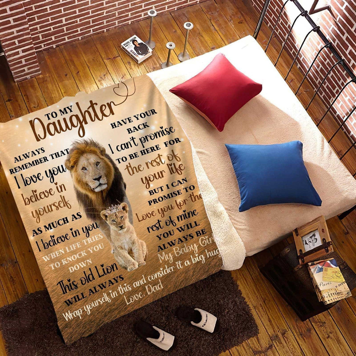 Special Gift For Your Daughter Blanket - BLANKETS FROM DAD 104