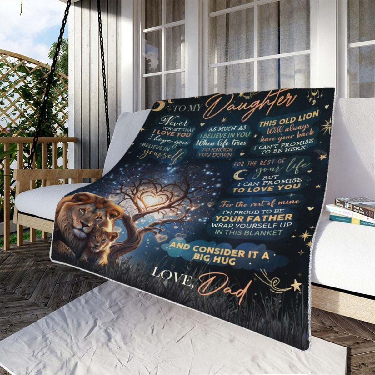 Special Gift For Your Daughter Blanket - BLANKETS FROM DAD 106