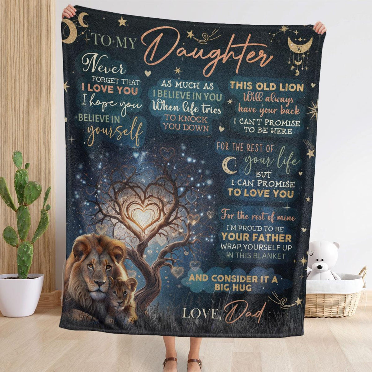 Special Gift For Your Daughter Blanket - BLANKETS FROM DAD 106