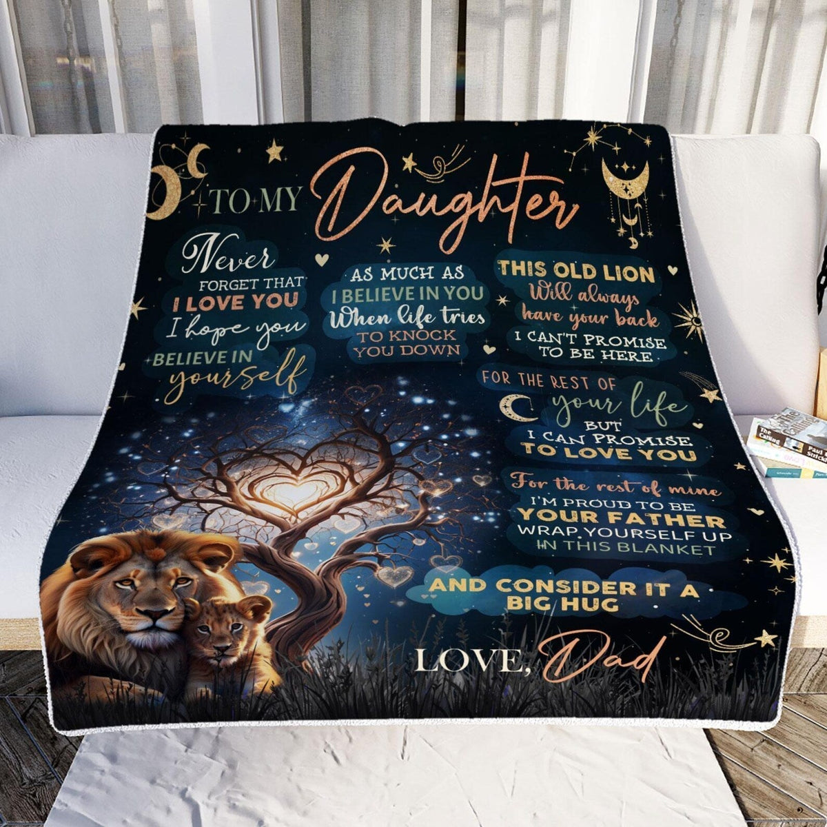 Special Gift For Your Daughter Blanket - BLANKETS FROM DAD 106