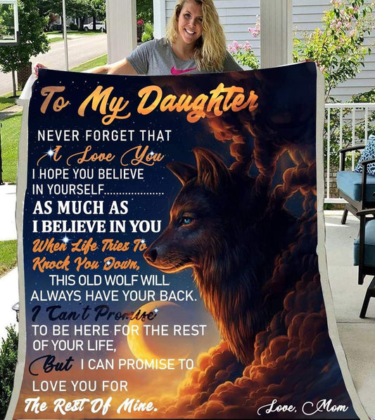 Special Gift For Your Daughter Blanket - BLANKETS FROM MOM 187