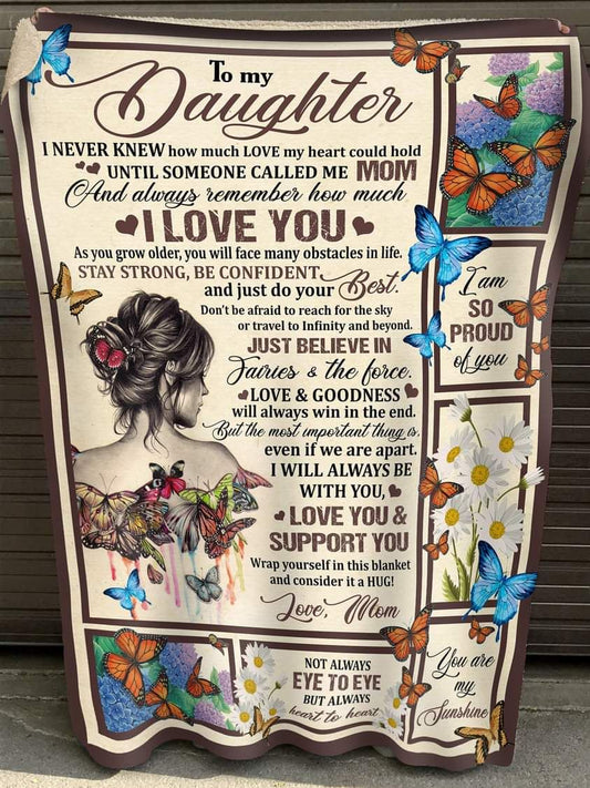 Special blanket for Daughter - BLANKETS FROM MOM 163