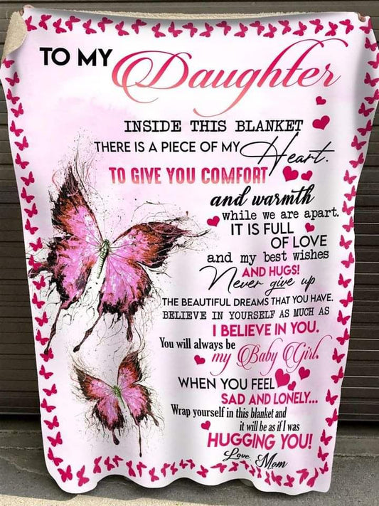 Special gift for daughter - BLANKETS FROM MOM 162