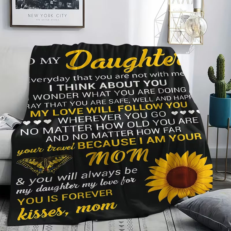 BLANKET FOR DAUGHTER FROM MOM – COMFORT & WARMTH GIFT - BLANKETS FROM MOM 74