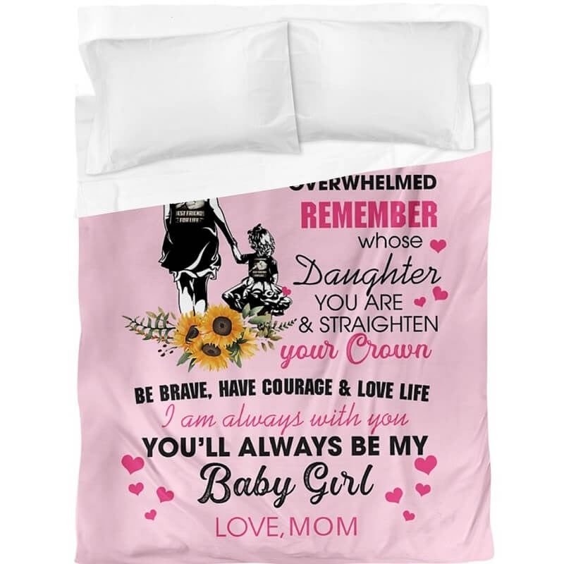 Special Gift For Your Daughter Blanket - BLANKETS FROM MOM 171