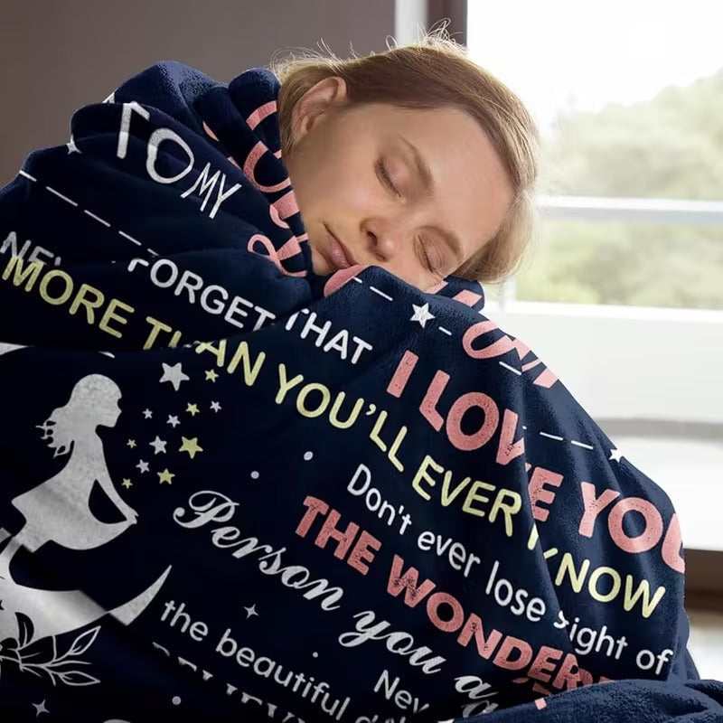BLANKET FOR DAUGHTER FROM MOM – COMFORT & WARMTH GIFT - BLANKETS FROM MOM 48