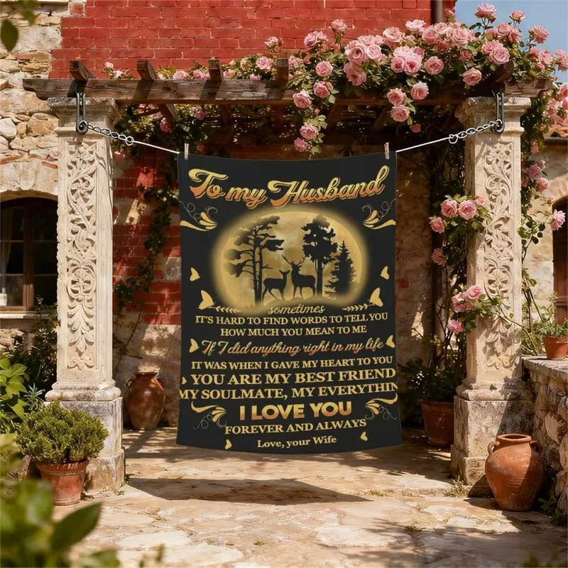 BLANKET FOR HUSBAND FROM WIFE – COMFORT & WARMTH GIFT - BLANKETS FROM WIFE 19