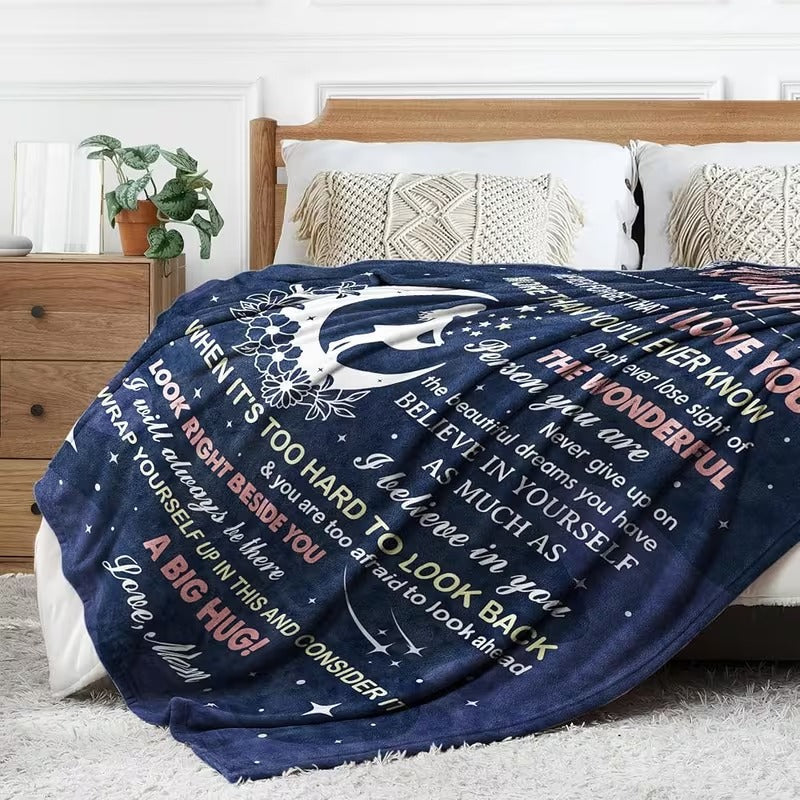BLANKET FOR DAUGHTER FROM MOM – COMFORT & WARMTH GIFT - BLANKETS FROM MOM 48