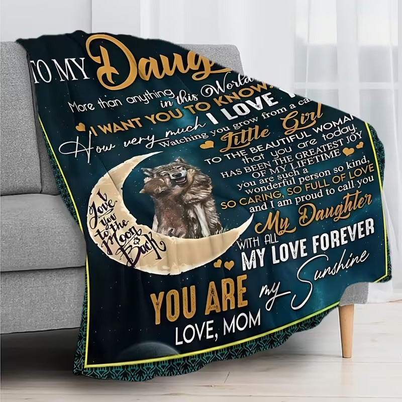 BLANKET FOR DAUGHTER FROM MOM – COMFORT & WARMTH GIFT - BLANKETS FROM MOM 63
