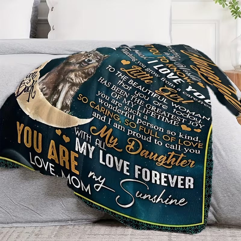 BLANKET FOR DAUGHTER FROM MOM – COMFORT & WARMTH GIFT - BLANKETS FROM MOM 63