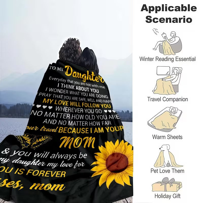 BLANKET FOR DAUGHTER FROM MOM – COMFORT & WARMTH GIFT - BLANKETS FROM MOM 74