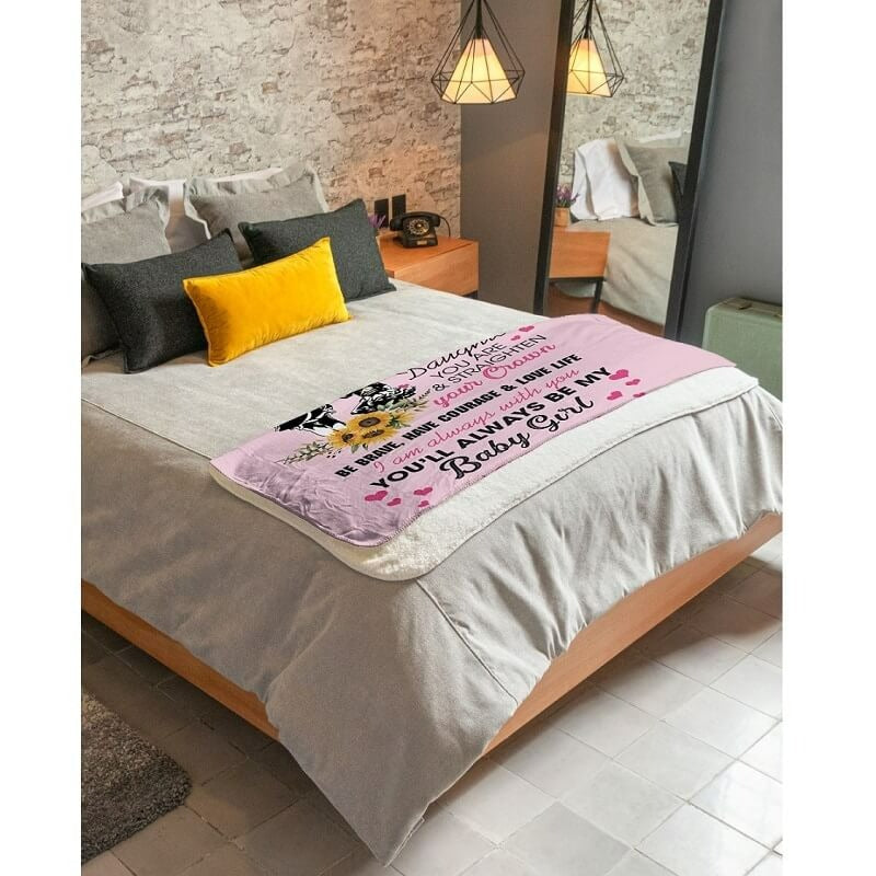 Special Gift For Your Daughter Blanket - BLANKETS FROM MOM 171