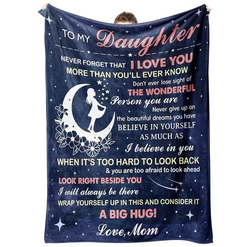BLANKET FOR DAUGHTER FROM MOM – COMFORT & WARMTH GIFT - BLANKETS FROM MOM 48