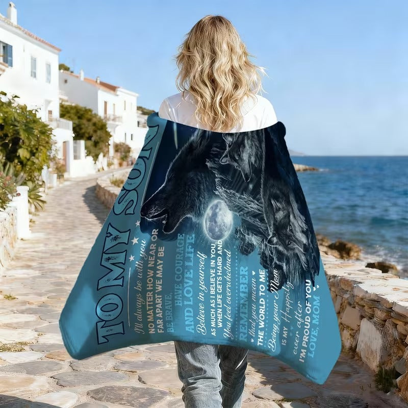 BLANKET FOR SON FROM MOM – COMFORT & WARMTH GIFT - BLANKETS FROM MOM 59