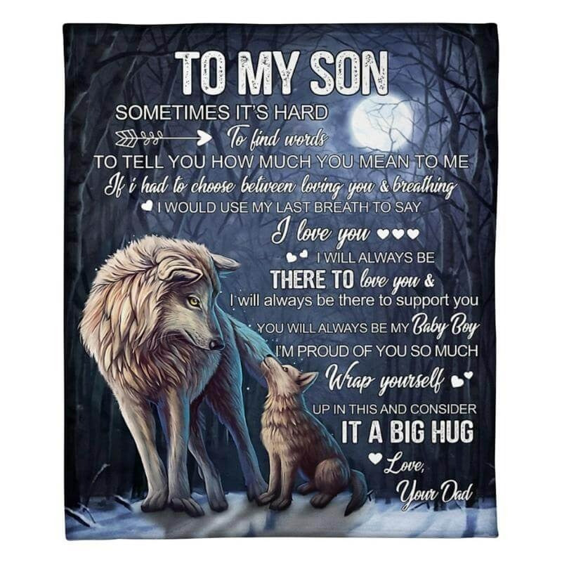 Special Gift For Your Son Blanket - BLANKETS FROM DAD 051