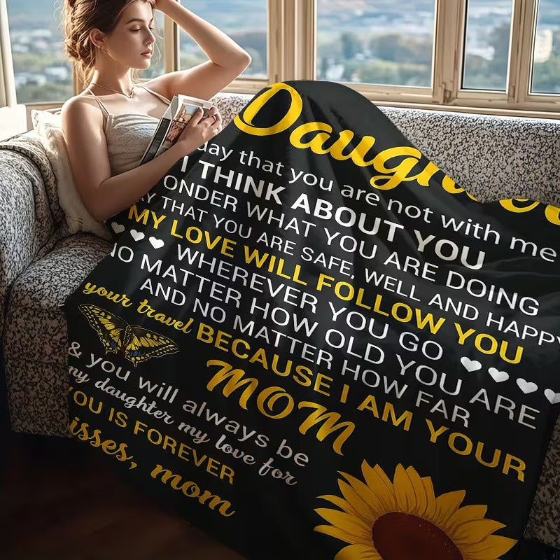 BLANKET FOR DAUGHTER FROM MOM – COMFORT & WARMTH GIFT - BLANKETS FROM MOM 74