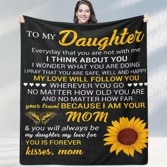 BLANKET FOR DAUGHTER FROM MOM – COMFORT & WARMTH GIFT - BLANKETS FROM MOM 74
