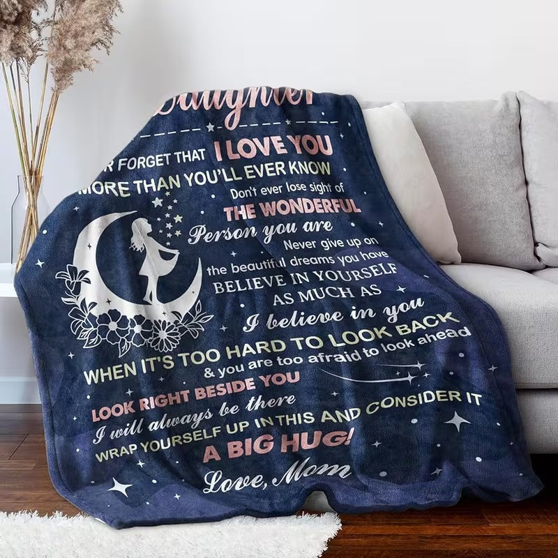BLANKET FOR DAUGHTER FROM MOM – COMFORT & WARMTH GIFT - BLANKETS FROM MOM 48