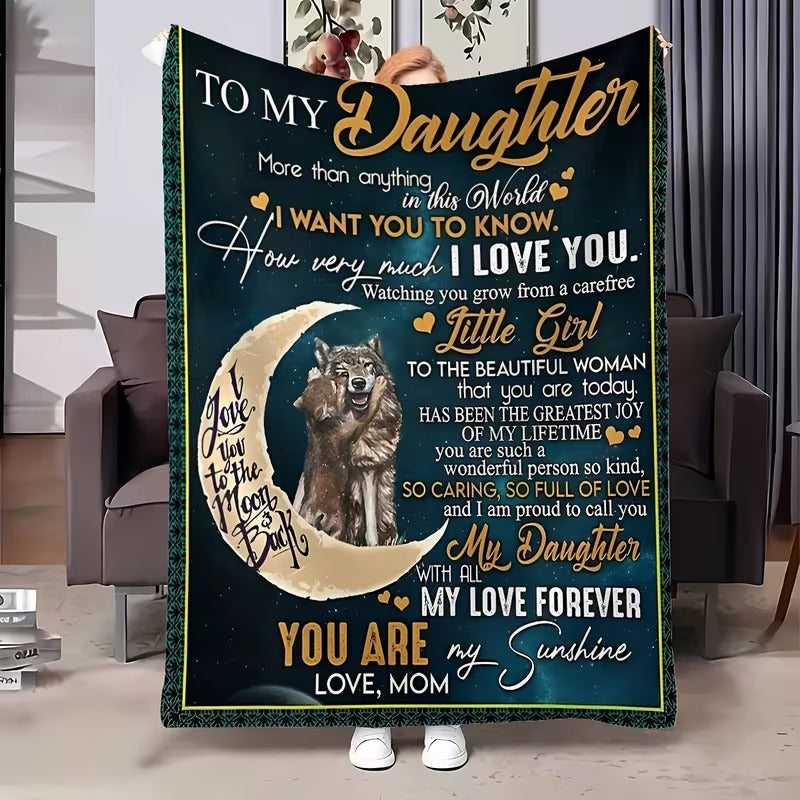 BLANKET FOR DAUGHTER FROM MOM – COMFORT & WARMTH GIFT - BLANKETS FROM MOM 63