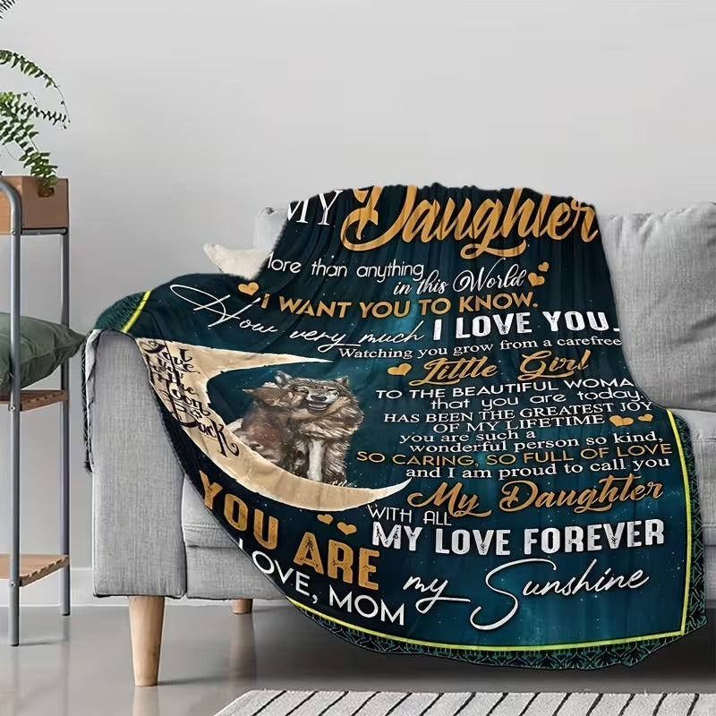 BLANKET FOR DAUGHTER FROM MOM – COMFORT & WARMTH GIFT - BLANKETS FROM MOM 63