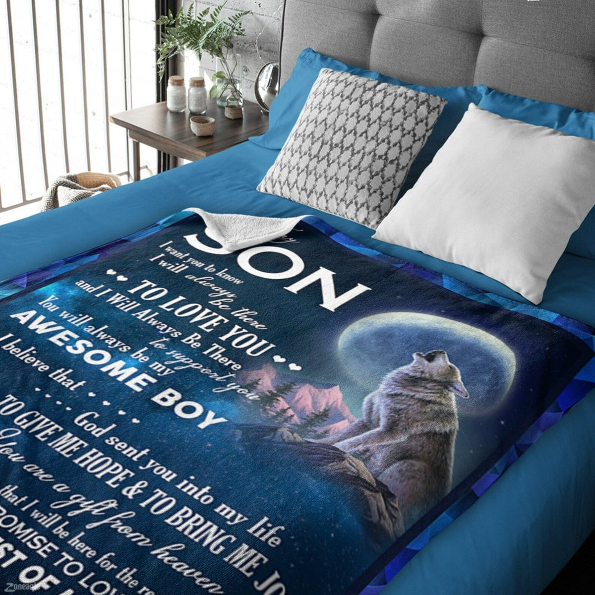 Special Gift For Your Son Blanket - BLANKETS FROM MOM 11