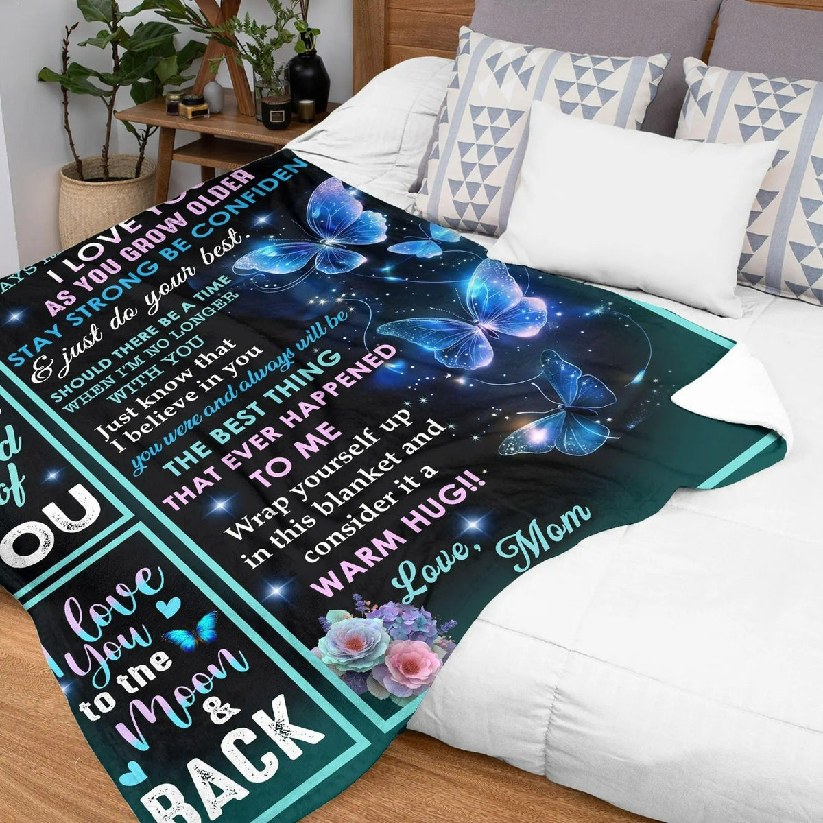 Special Gift For Your Daughter Blanket - BLANKETS FROM MOM 166